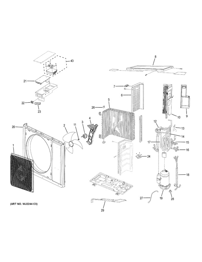 Diagram for 1U12AP2VHA