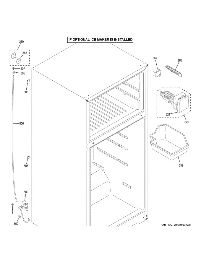 Diagram for GTE18ITHRRWW