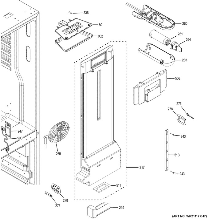Diagram for XNE25JGKBFBB