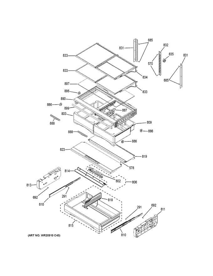 Diagram for GFE28HSKJSS