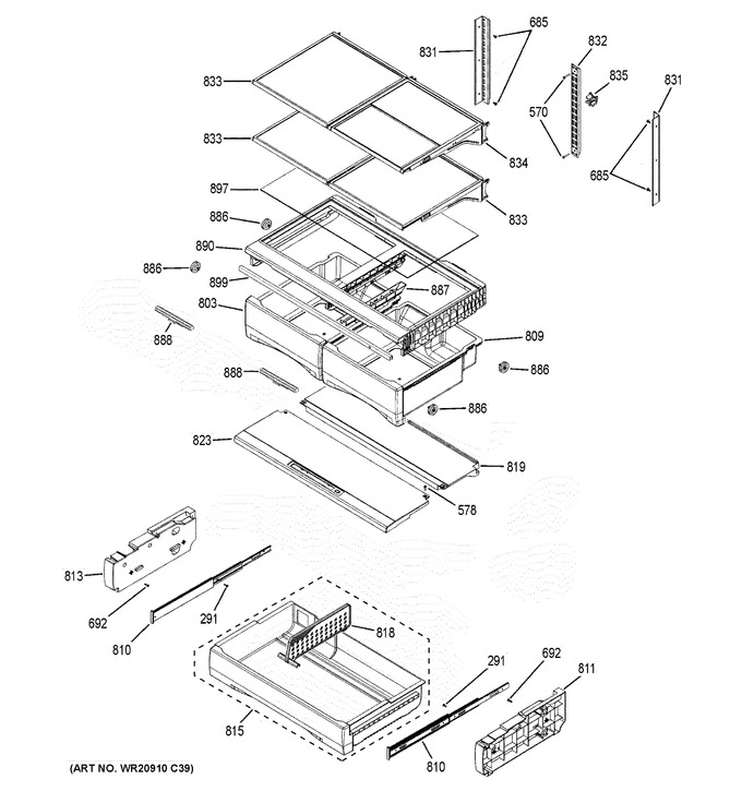 Diagram for DFE28JBLFTS