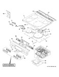 Diagram for Control Panel & Cooktop
