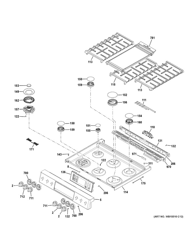 Diagram for CGS986SEL2SS