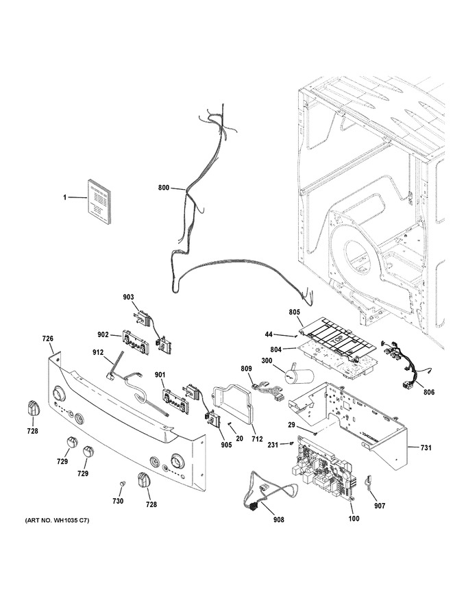 Diagram for GUD27GESN0WW