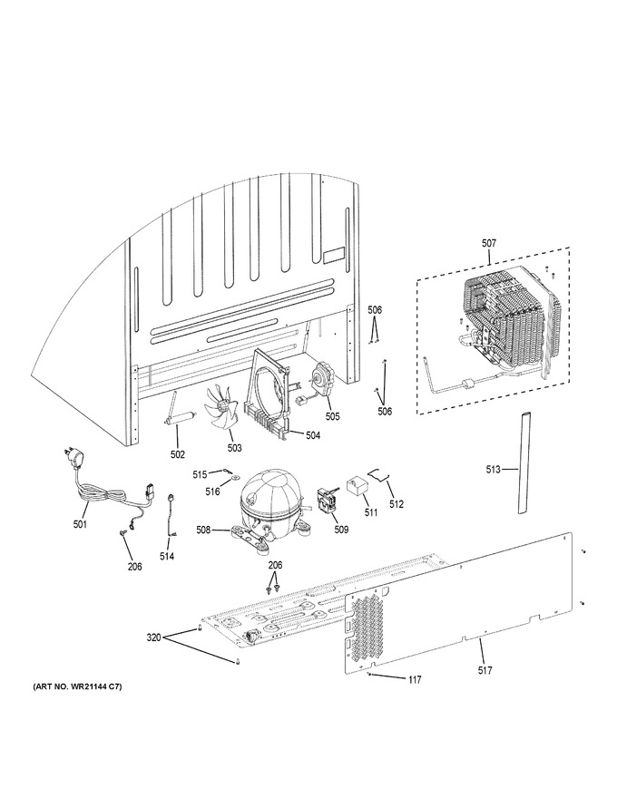 Diagram for XTS21FSKCSS