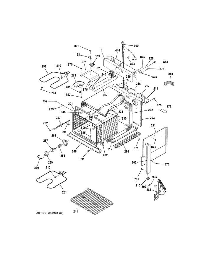 Diagram for JM250DF3WW