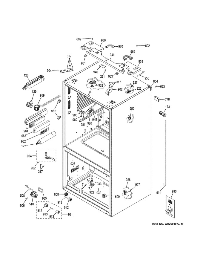 Diagram for GYS22GSNBSS