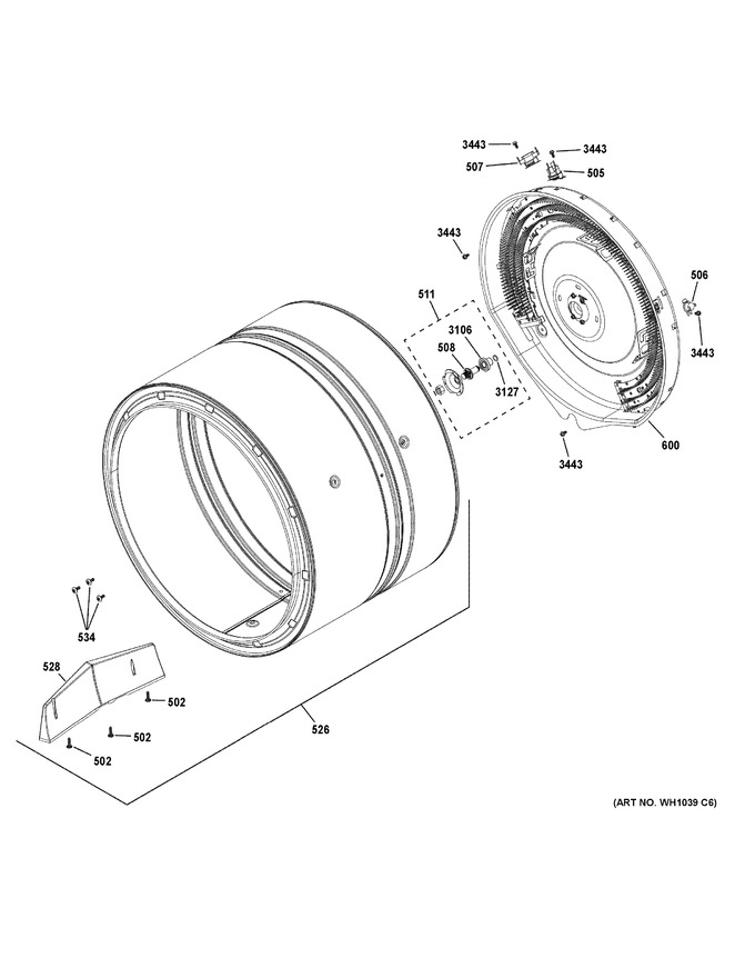 Diagram for GUD27ESPM1DG