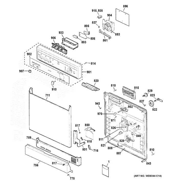 Diagram for HDA3600H55BB