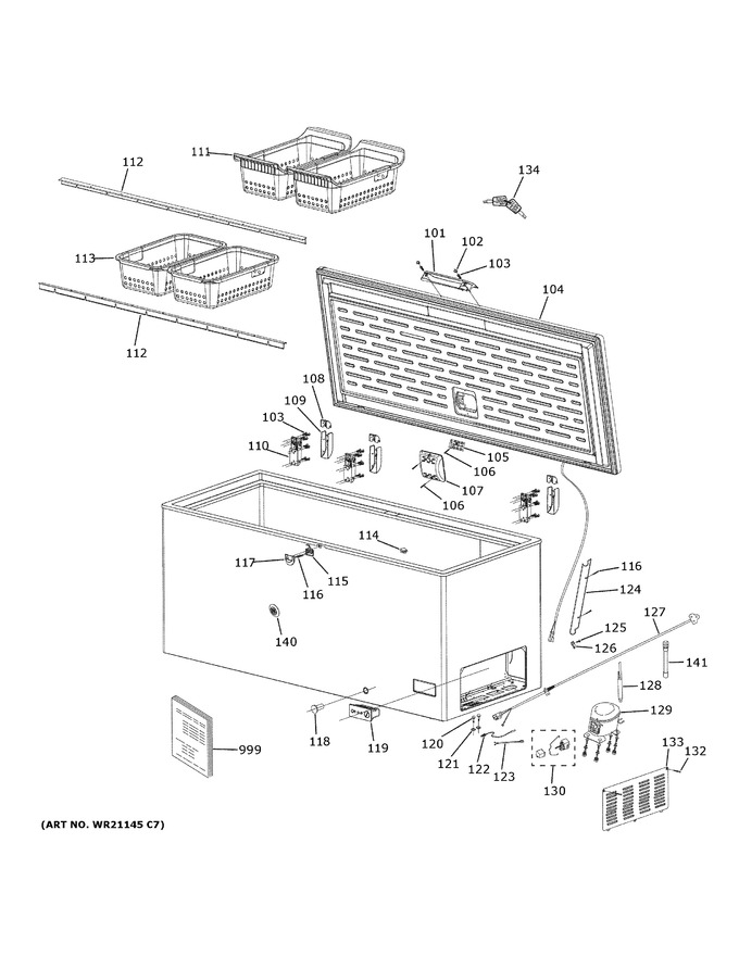 Diagram for FCM16DLCWW