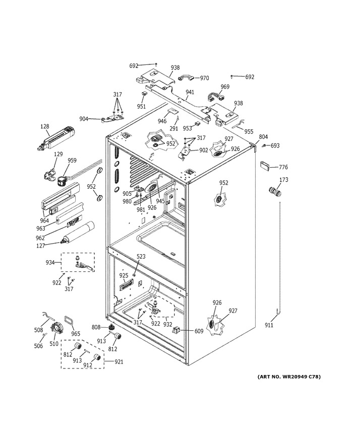 Diagram for PFE28KMKNES