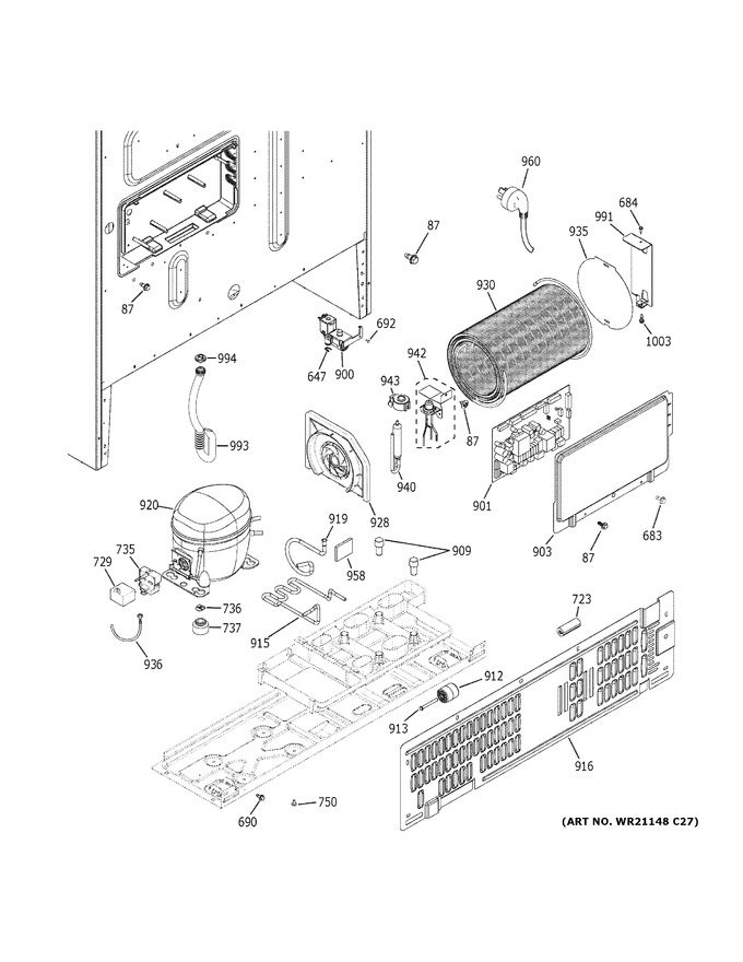 Diagram for PFE28PMKNES