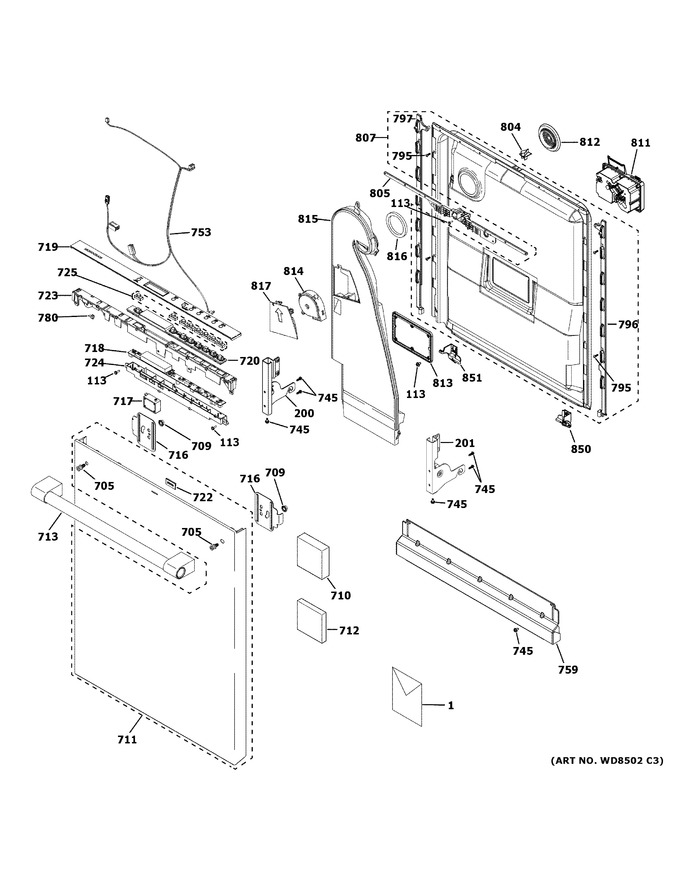 Diagram for ZDT985SPN0SS