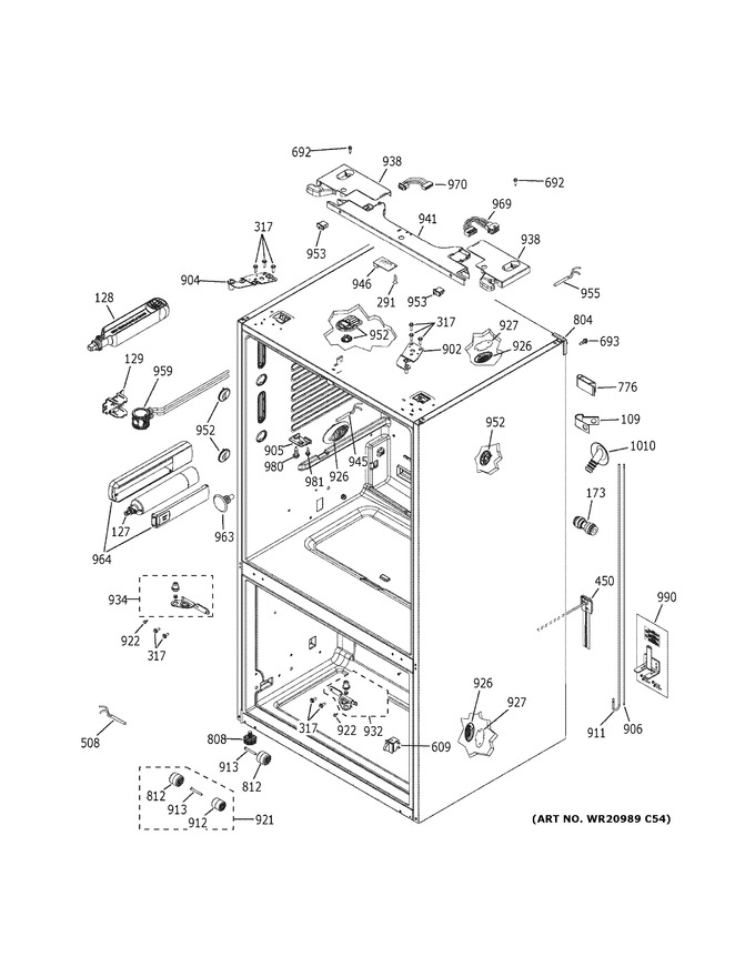Diagram for ZWE23ESNBSS