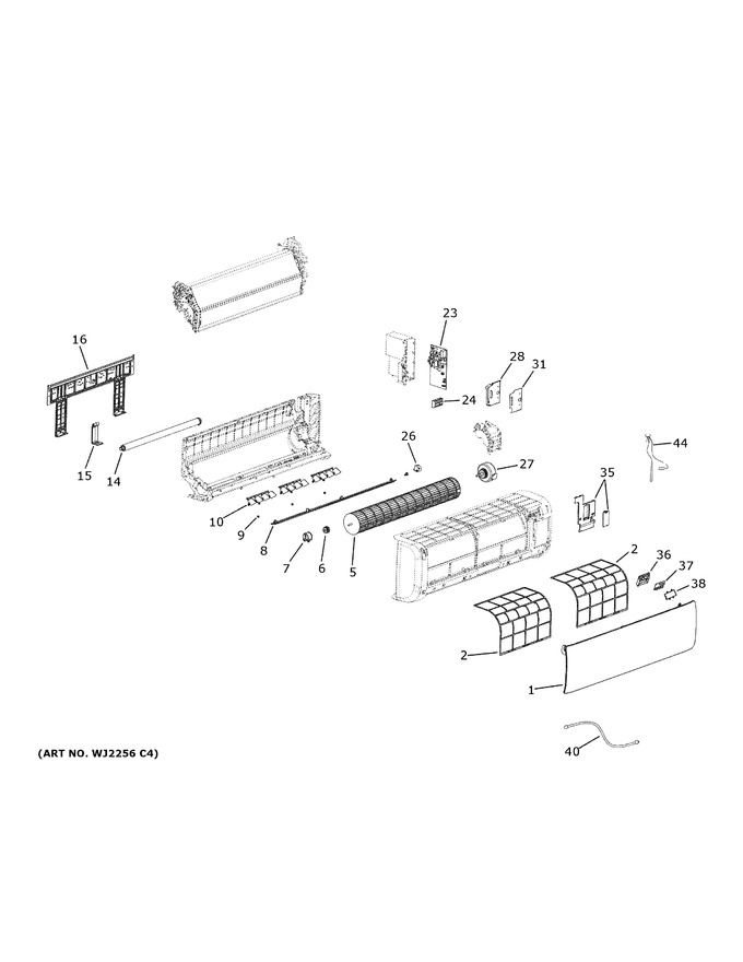 Diagram for ASYW24CRDWA1