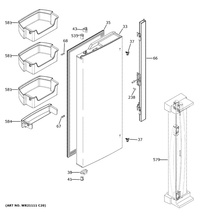 Diagram for GWE19JGLKFBB