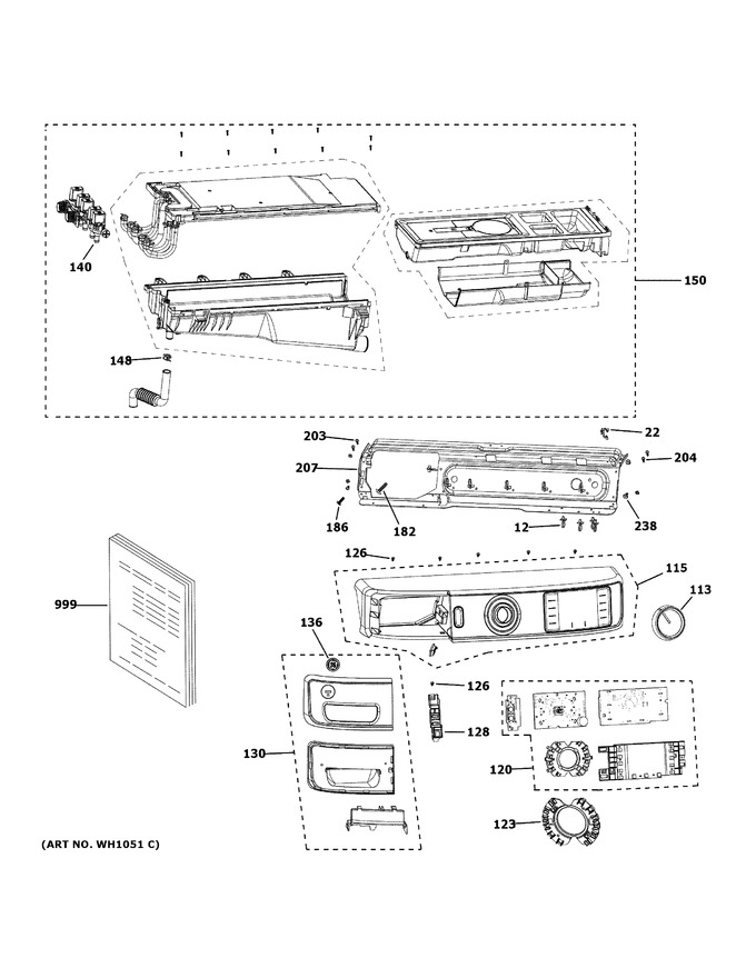 Diagram for GFW850SSN0WW
