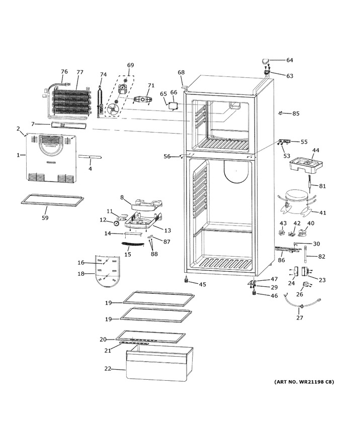Diagram for HA10TG21BSB