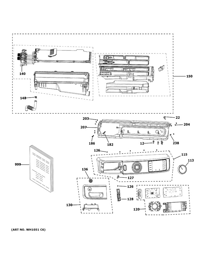 Diagram for GFW510SCN0WW