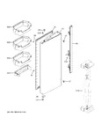 Diagram for Fresh Food Door - Lh