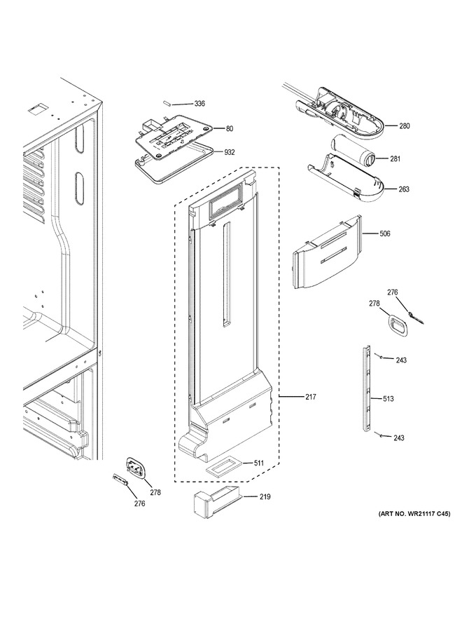 Diagram for GNE27EYMKFFS