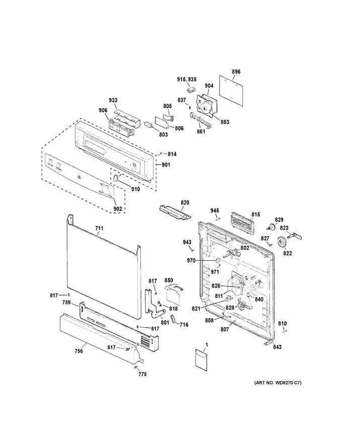 Diagram for GSM2200V65BB