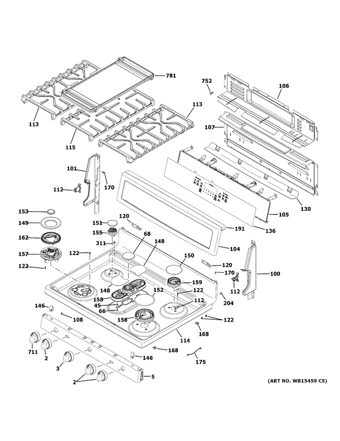 Diagram for PGB930SEJ7SS