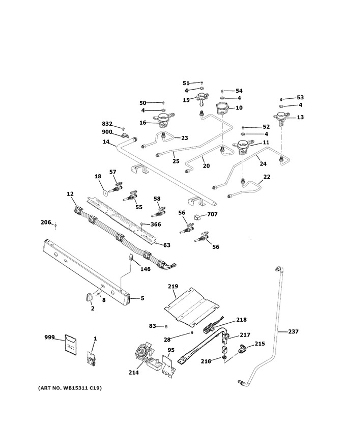 Diagram for JGBS66DEK4BB