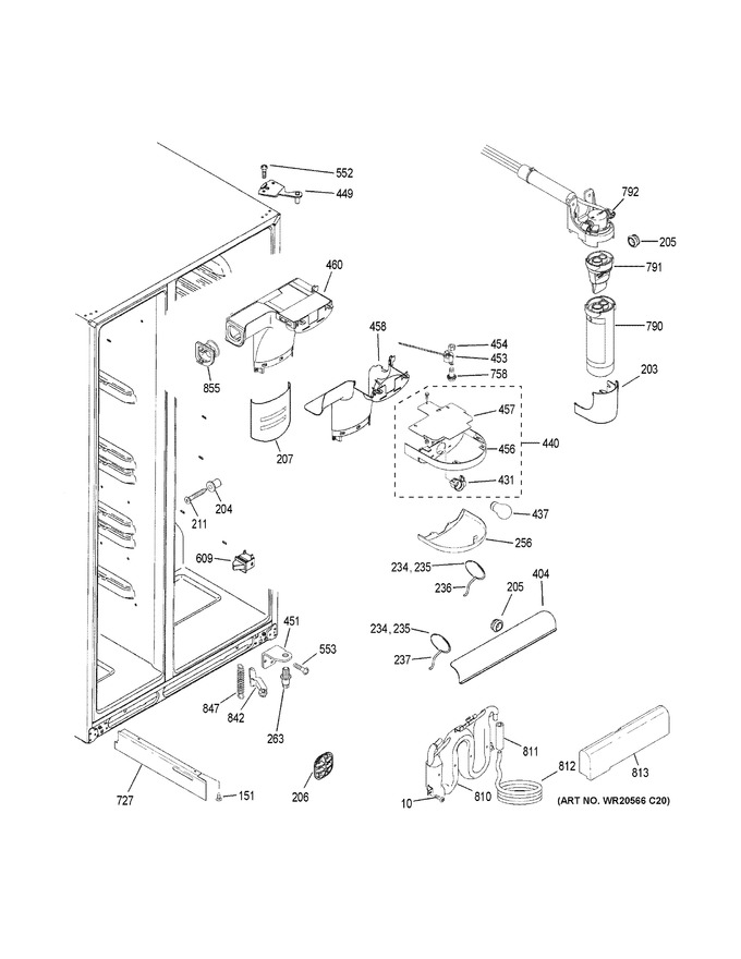 Diagram for GSS25CGHPCWW