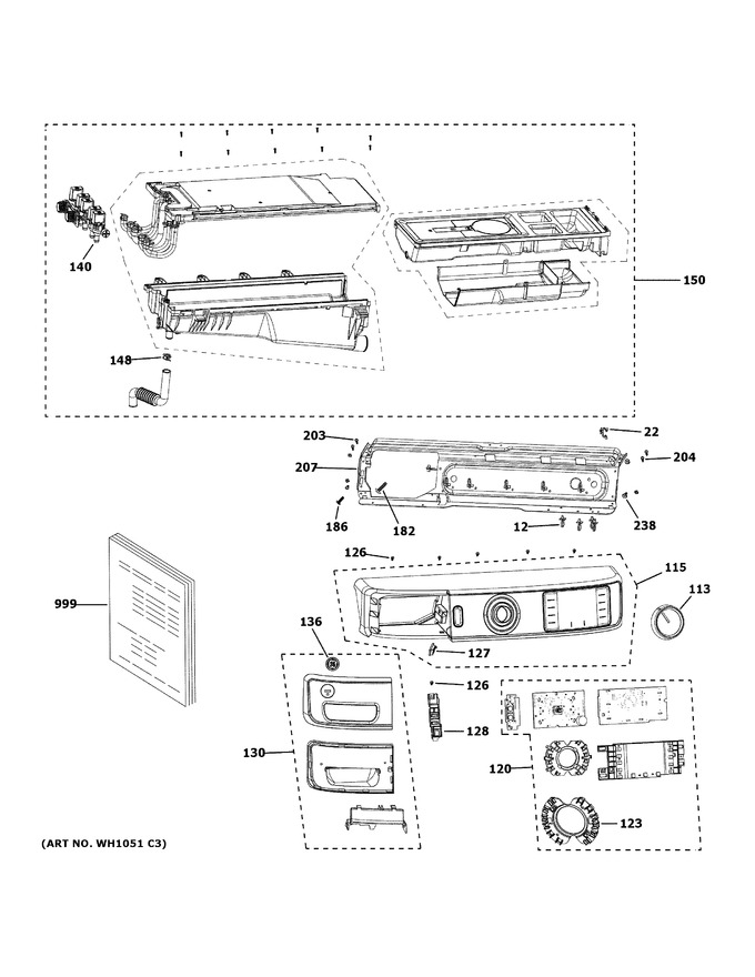 Diagram for GFW850SPN1RS