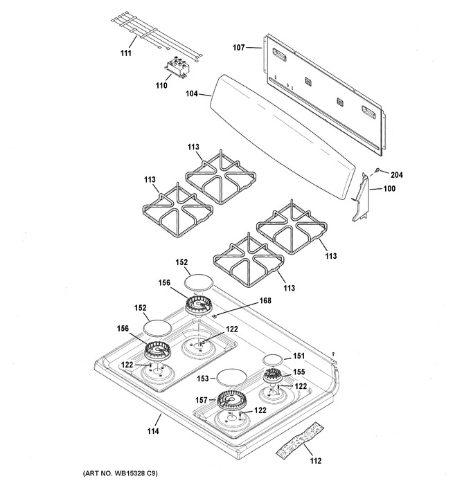Diagram for JGBS30REK4SS