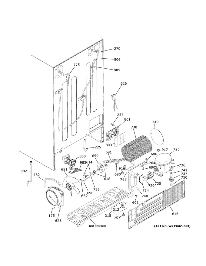 Diagram for GZS22DMJPFES