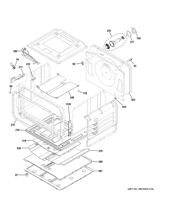 Diagram for PGS960BEL4TS