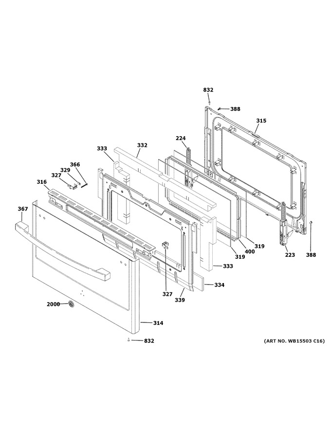 Diagram for PGS960BEL4TS