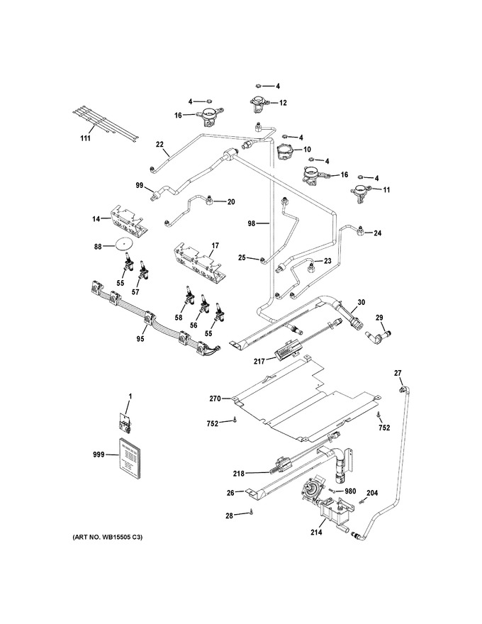 Diagram for JGSS66EEL3ES