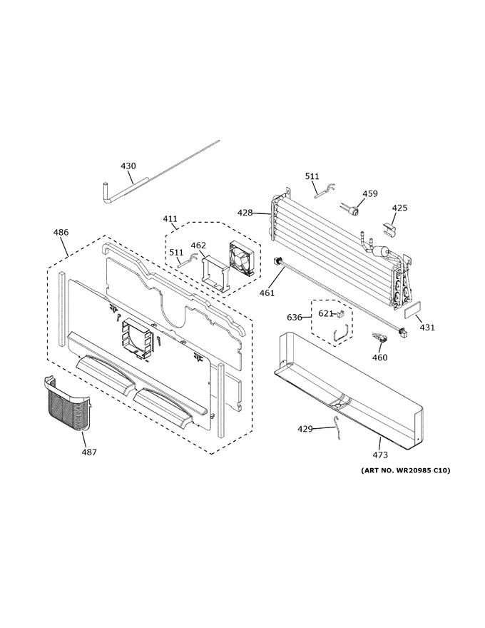 Diagram for PFD28KYNCFS