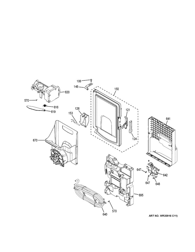 Diagram for GFE28GELHDS