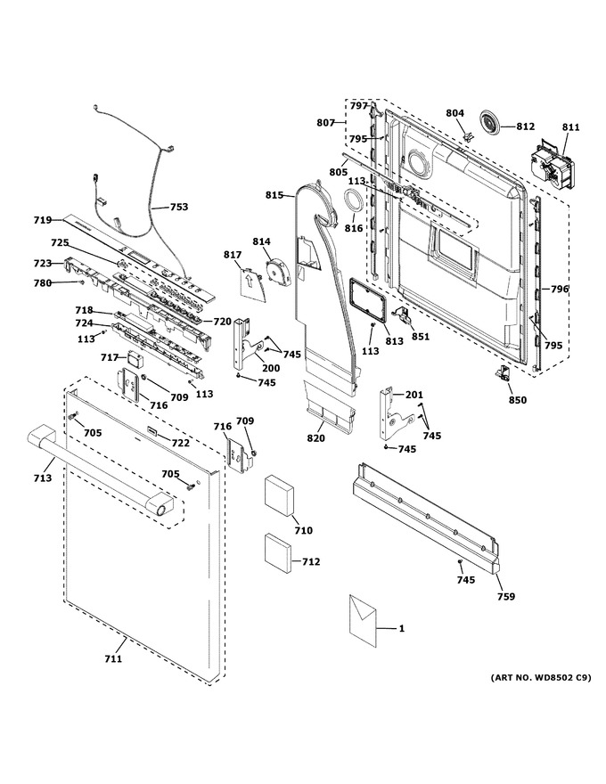 Diagram for ZDT985SPN3SS