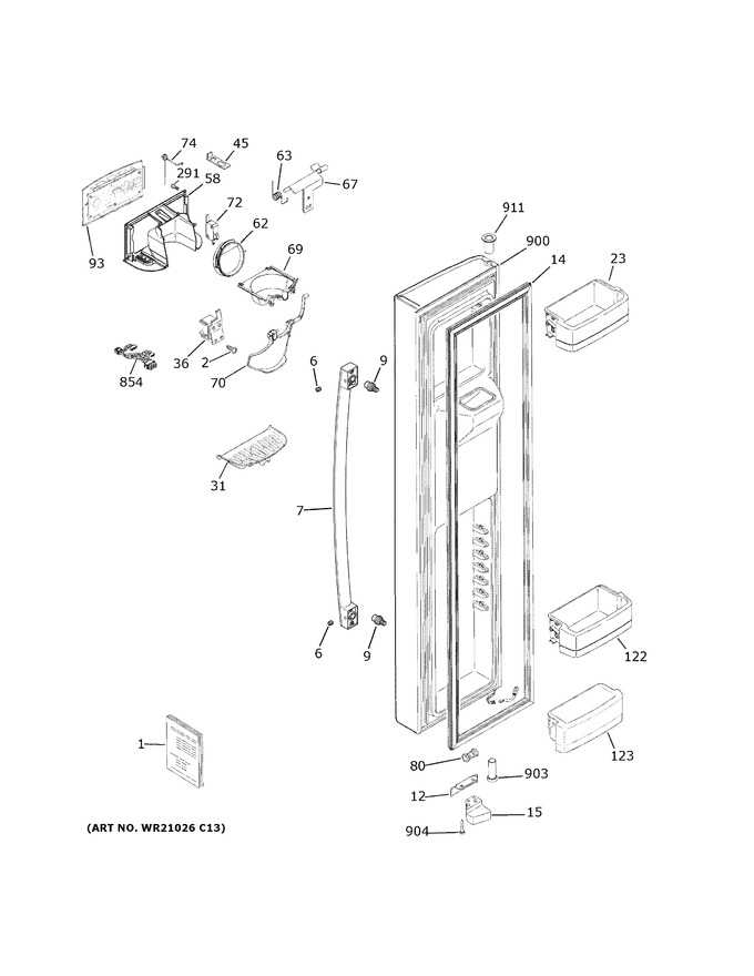 Diagram for GSS25CGHRCBB