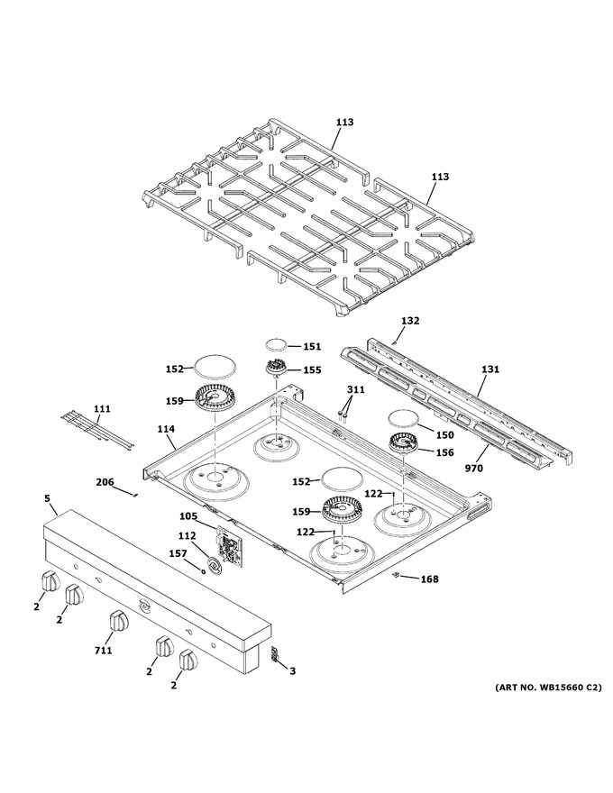 Diagram for QGSS740BN1TS