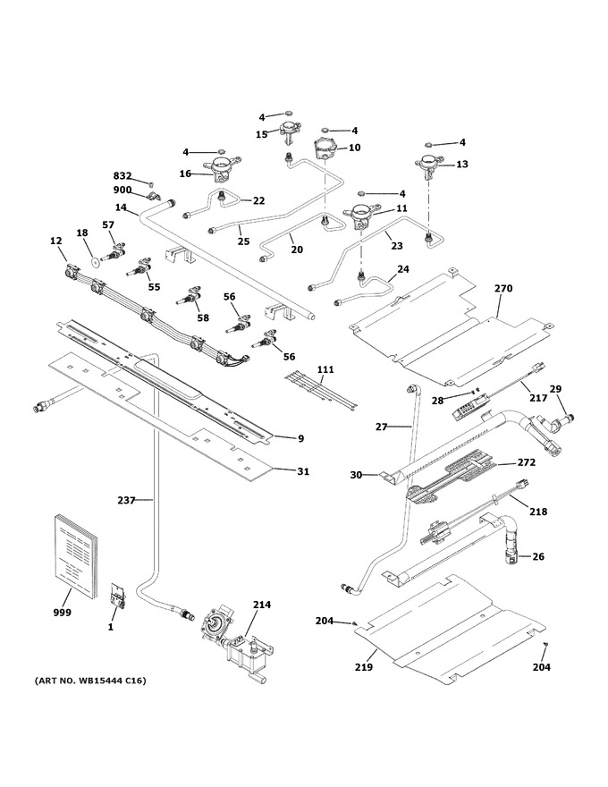 Diagram for JGB660EP1ES