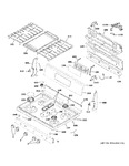 Diagram for Control Panel & Cooktop