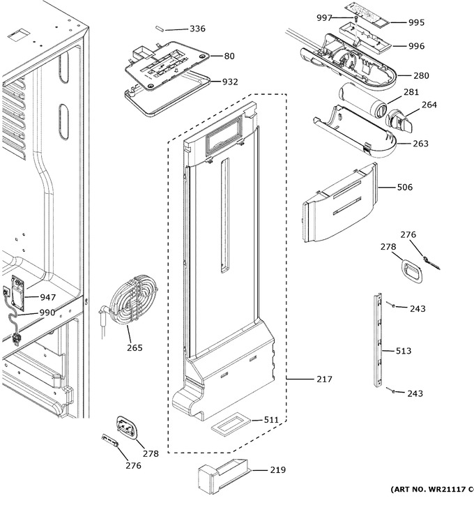 Diagram for GNE25JSKPFSS