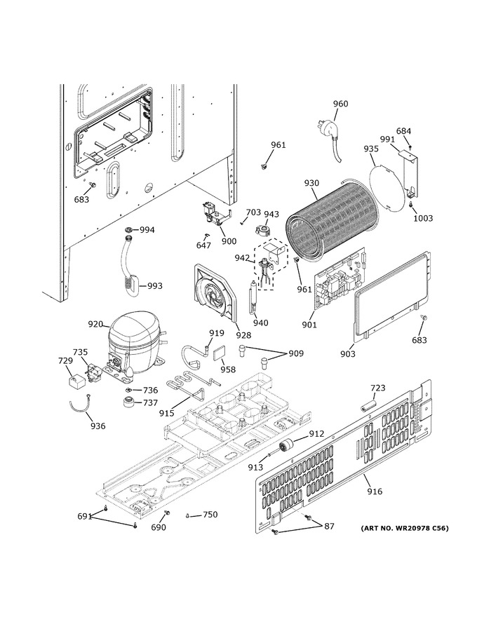 Diagram for GFD28GMLKES