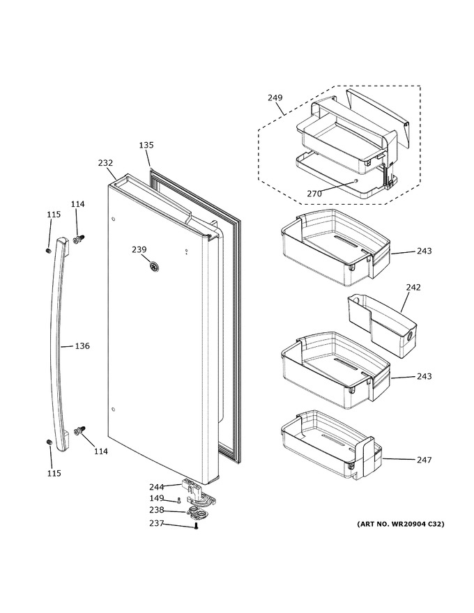 Diagram for PWE23KMKTES