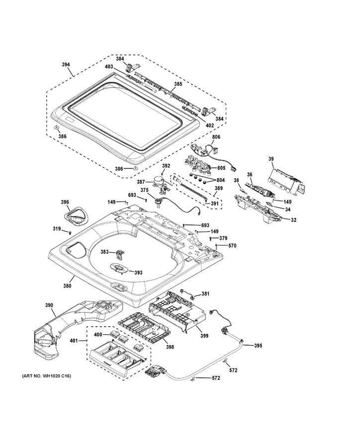 Diagram for PTW900BPT0DG
