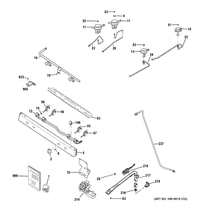 Diagram for XGBS400DM2WW
