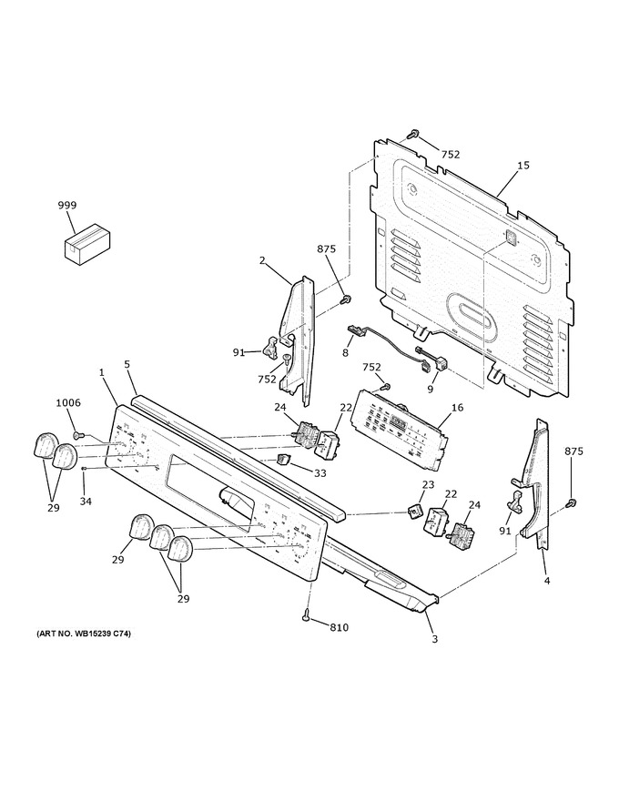 Diagram for JB735SP4SS