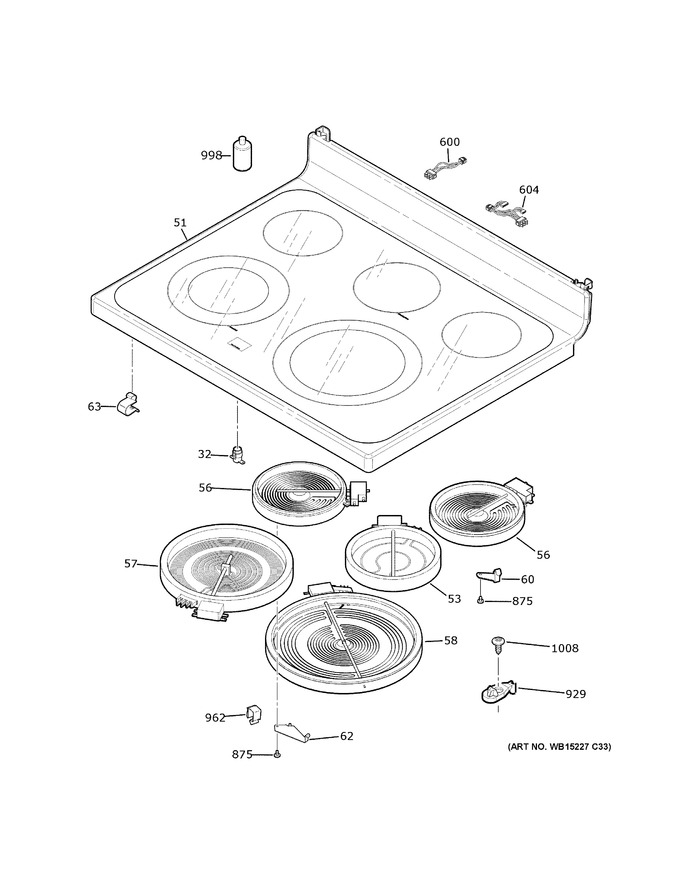 Diagram for JB735FP4DS
