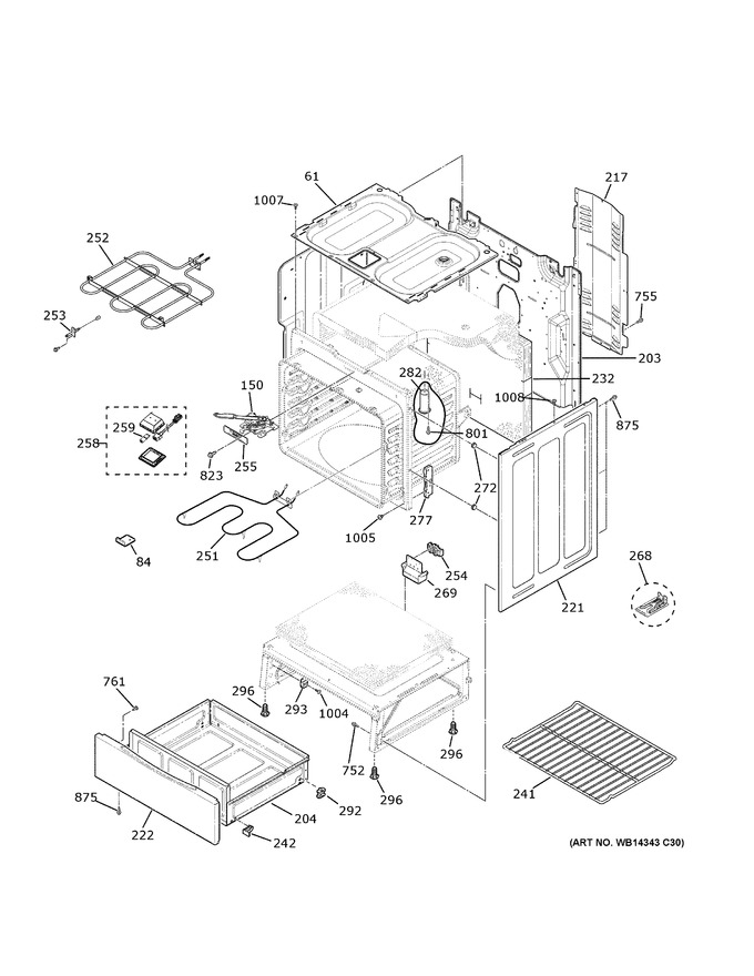 Diagram for XB258DM4WW